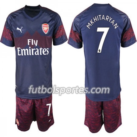 Camisetas Arsenal Henrikh Mkhitaryan 7 Niño Segunda Equipacion 2018/2019